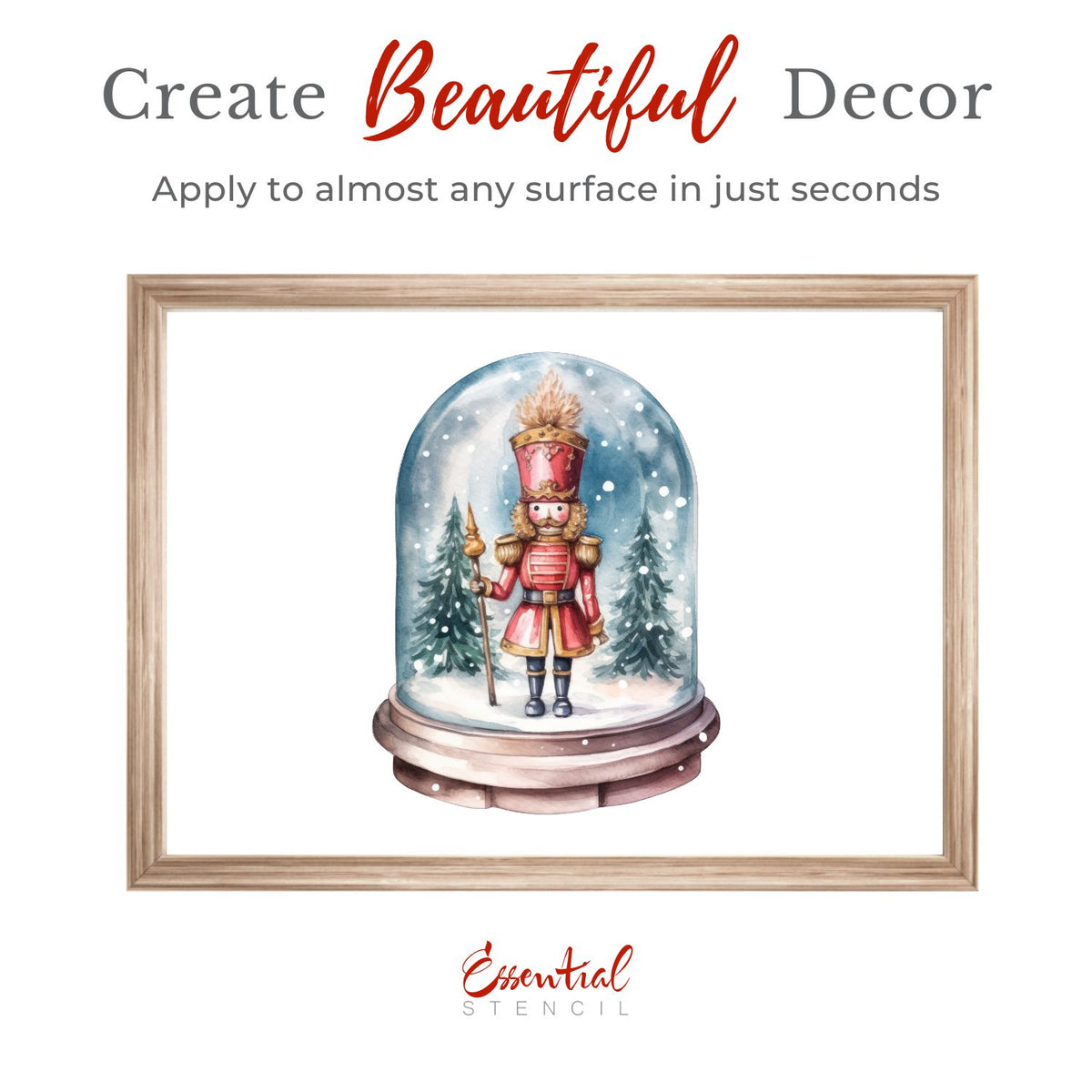 Nutcrackers Rub-on Transfer Set-Rub-on Transfer-Essential Stencil