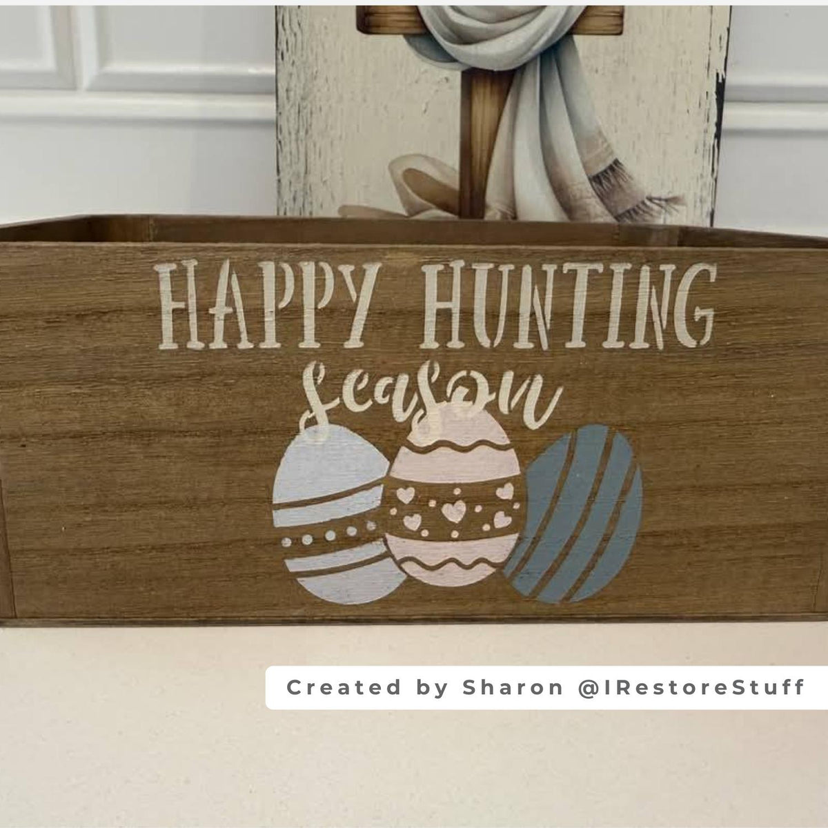 Easter Wishes Mini Stencil (4pk)-Easter-Essential Stencil