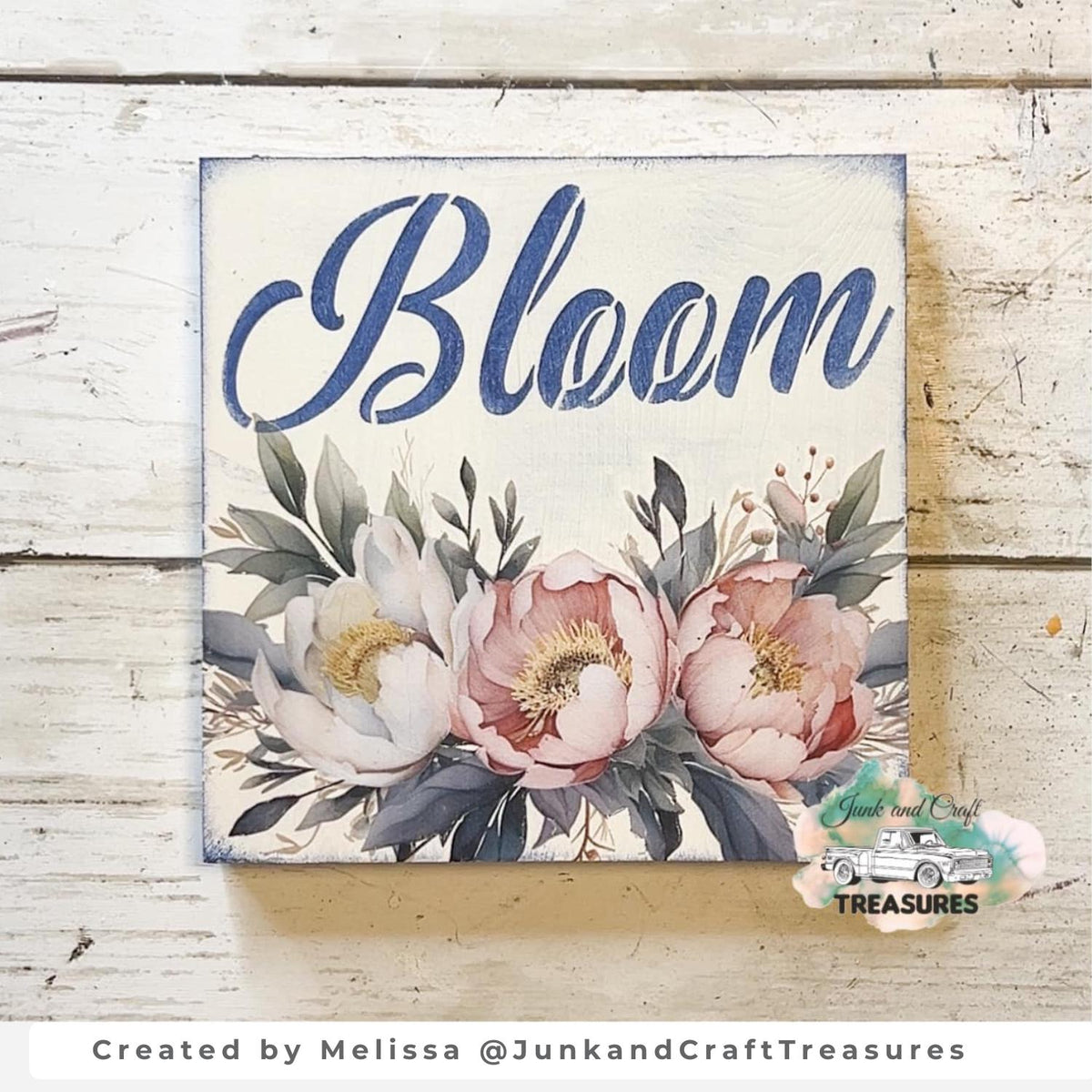 Bloom. Grow. Sprout Mini Tag Stencils (3pk)-Spring-Essential Stencil