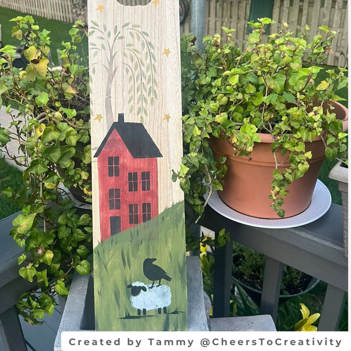 Willow tree 15"x10" Stencil-Fall-Essential Stencil