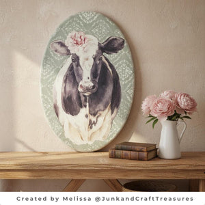 Damask Pattern 12x16 Stencil Set-Essential Stencil