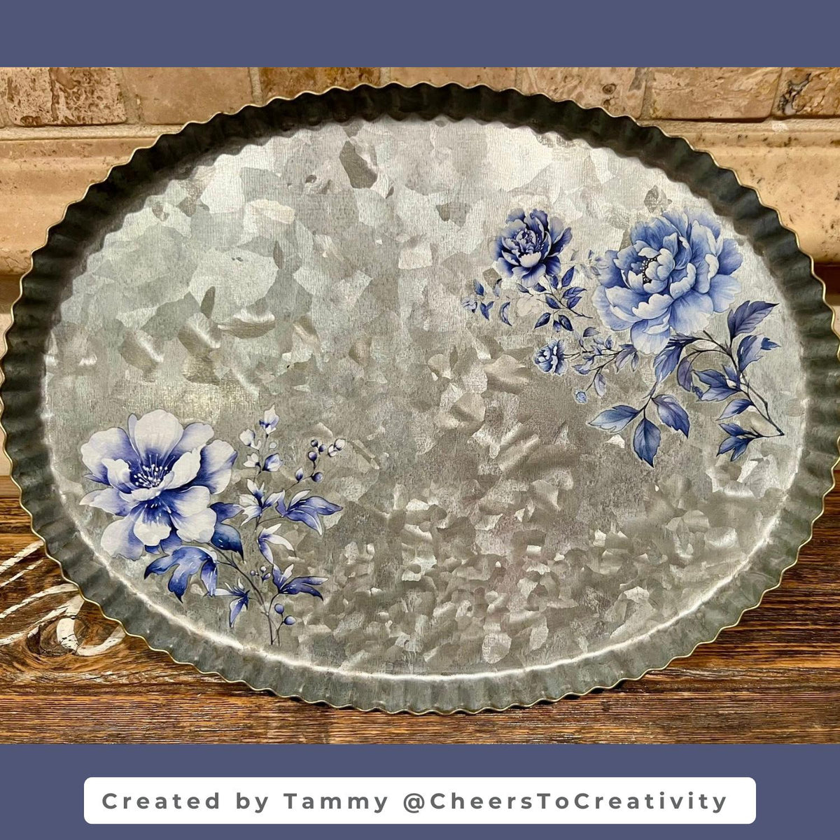 Chinoiserie Vase & Flower Rub-on Transfer Set