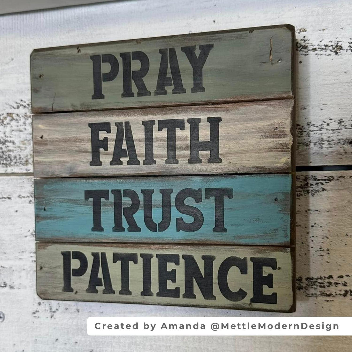 Faith 1 Inch Words-Easter-Essential Stencil