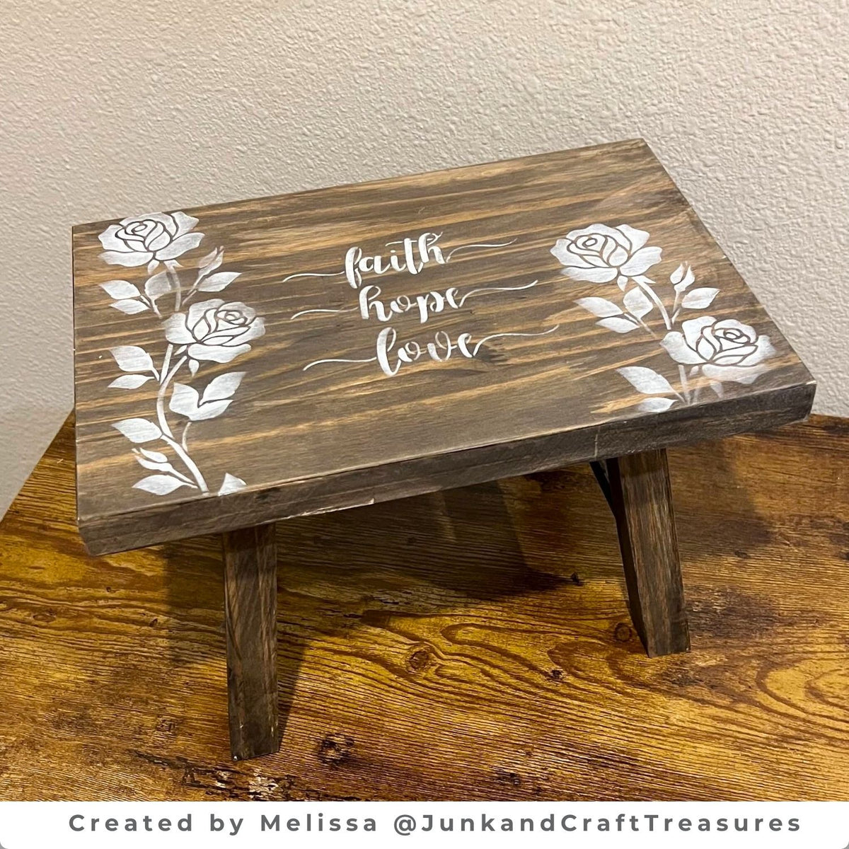 Long Stem Roses 12x4 (3pk) Stencil-Valentine-Essential Stencil