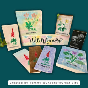 Wildflowers-Spring-Essential Stencil