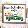 Mardi Gras Vintage Truck