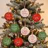 Holiday Christmas Ornament Stencil