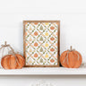 Pumpkin Harvest Pattern Stencil