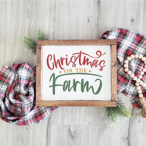 Christmas on the Farm 3pk-Christmas-Essential Stencil