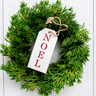 Vertical Christmas Word Stencil Set