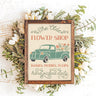Flower Shop Vintage Truck