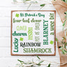 St. Patrick's Day Word Set
