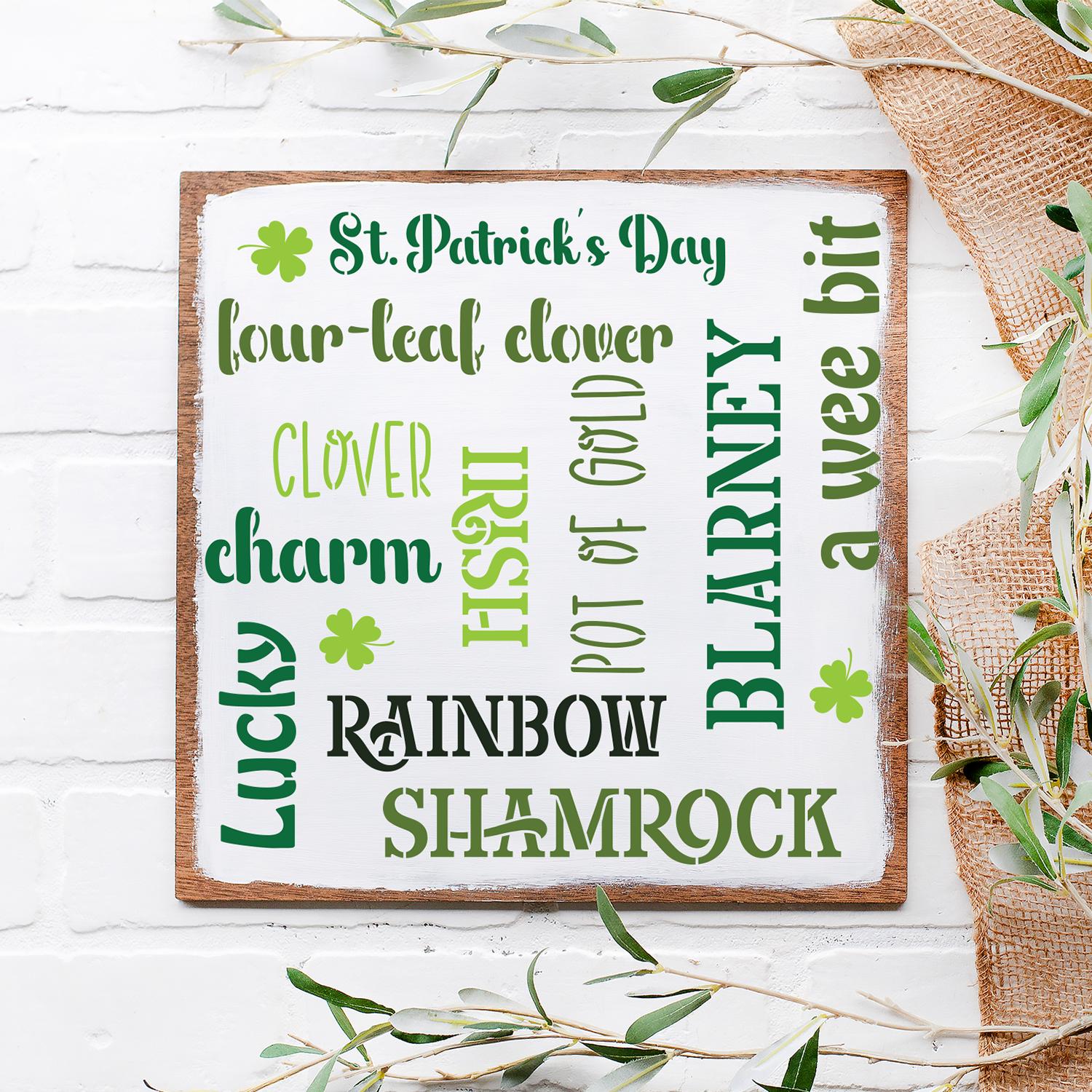 St. Patrick's & Mardi Gras 2026 Bundle-Stencil-Essential Stencil