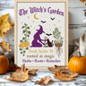 The Witch’s Garden Stencil