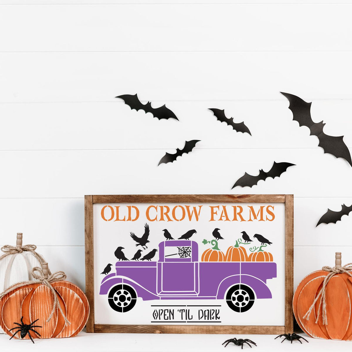 Old Crow Farms Stencil-Halloween-Essential Stencil
