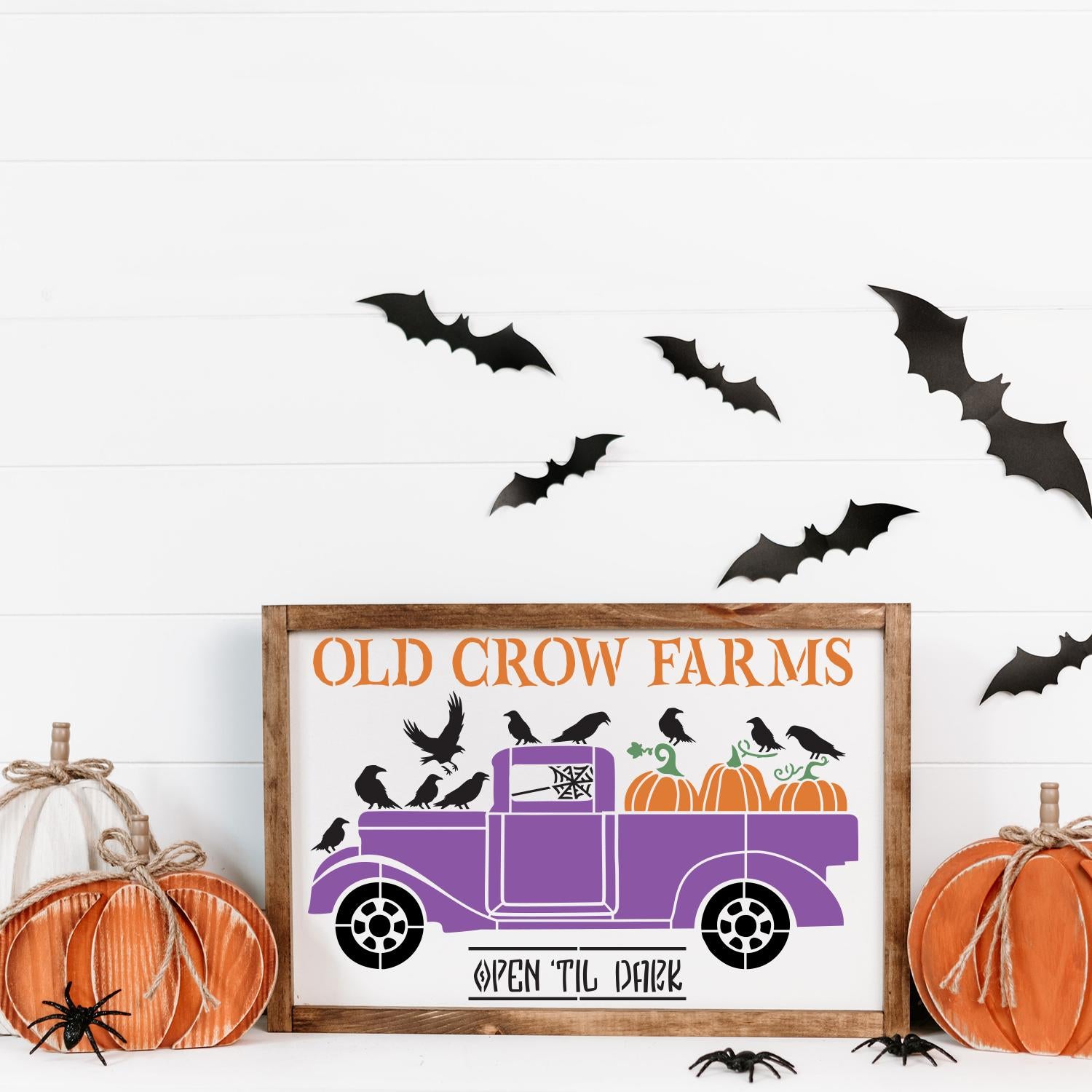 Old Crow Farms Stencil-Halloween-Essential Stencil