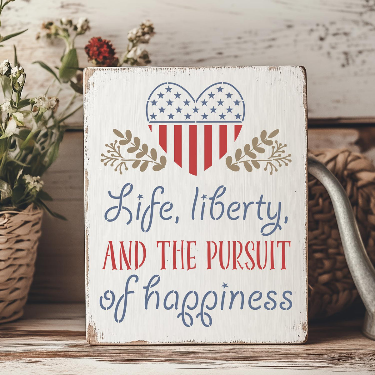 Patriotic 2026 Stencil Bundle-Patriotic-Essential Stencil