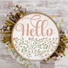 Floral Hello