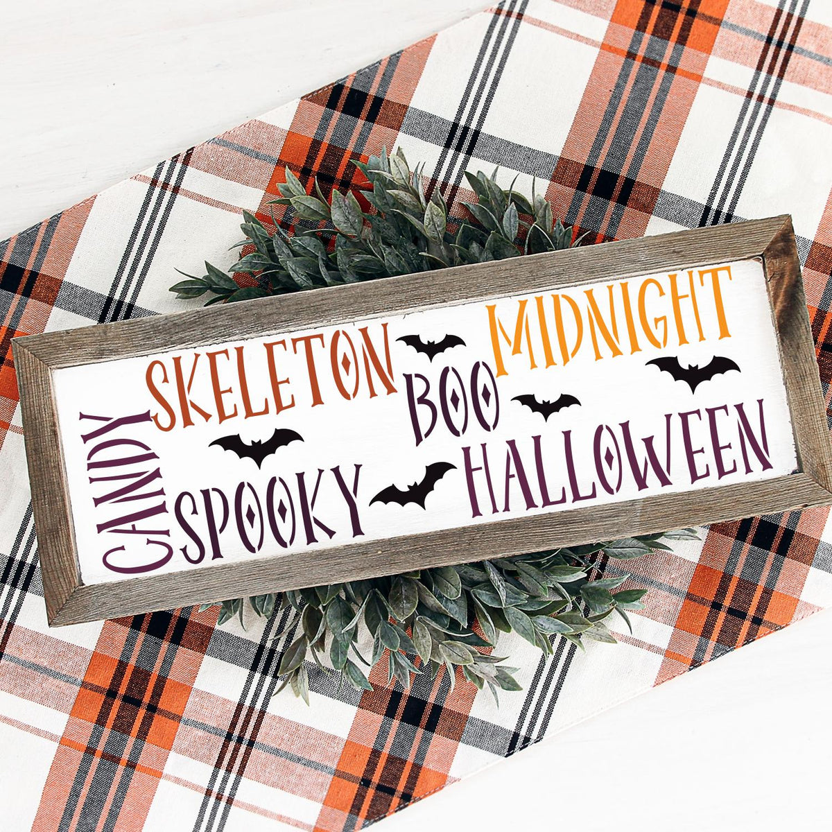 Halloween 1" Words Stencils (20pcs)-Halloween-Essential Stencil