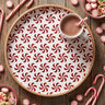 Peppermint Christmas Pattern Stencil