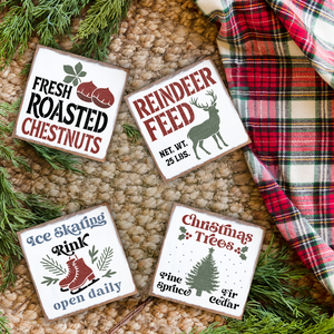 Holiday Mercantile Stencil Set