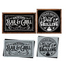 Bar & Grill Stencil Set | 2pk