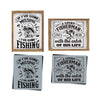 Fisherman Stencil Set | 2pk