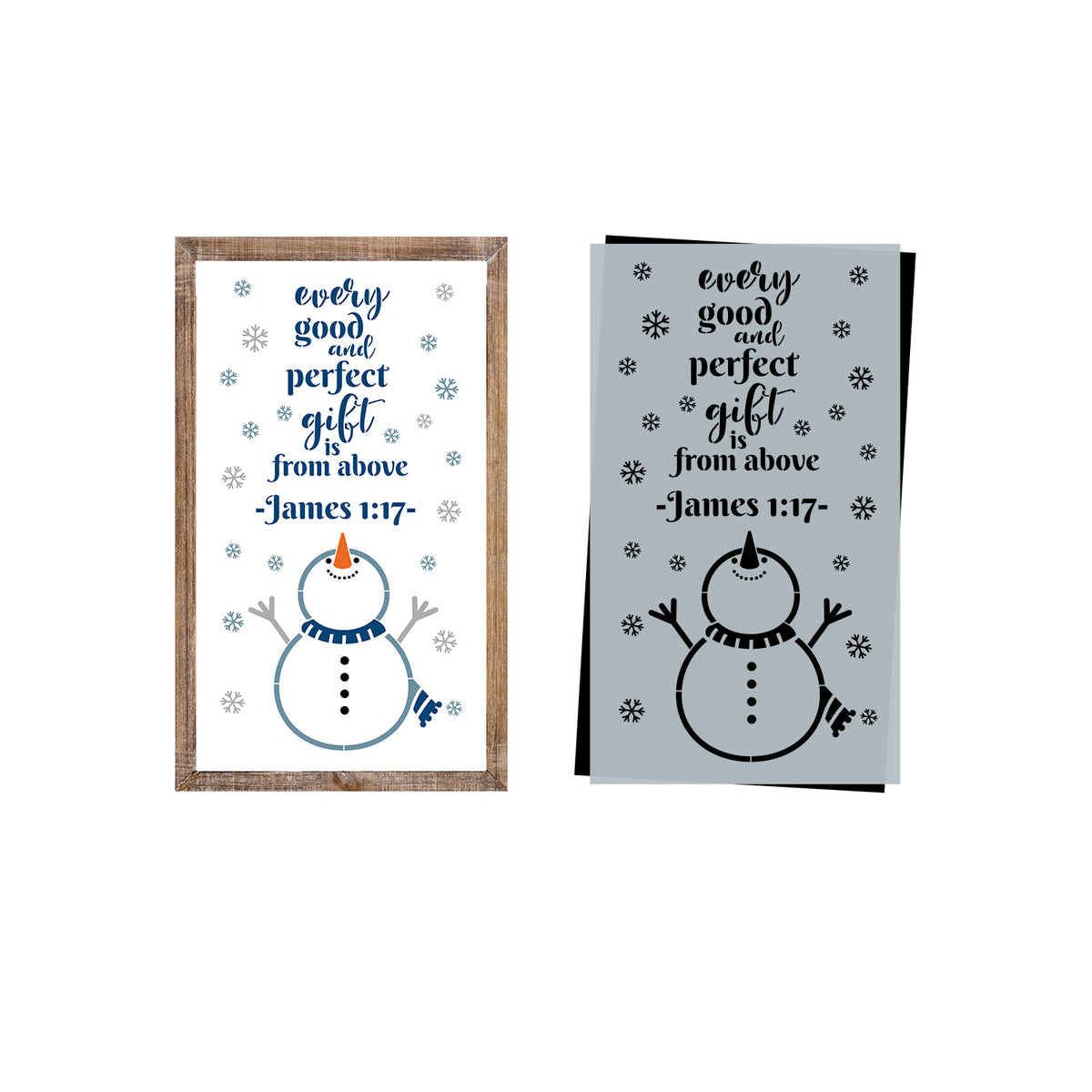 Every Good and Perfect Gift Sign Stencil-Christmas-Essential Stencil