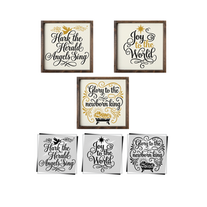 Hark the Herald Angels Sing Stencil Set