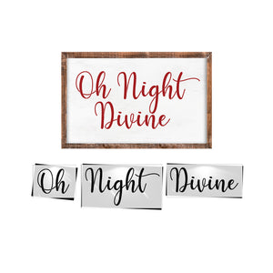 Oh Night Divine Stencil Set (3 pack)-Christmas-Essential Stencil