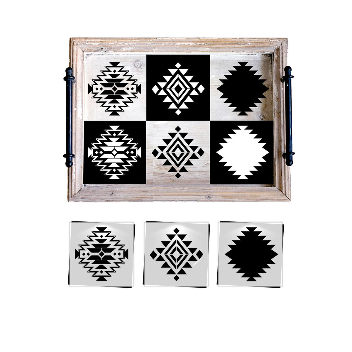 Desert Aztec Diamonds-Home-Essential Stencil