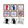 Women Veteran Mini Sign Stencils (6 Pack)