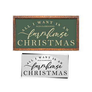 Farmhouse Christmas Stencil-Christmas-Essential Stencil