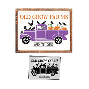 Old Crow Farms Stencil-Halloween-Essential Stencil
