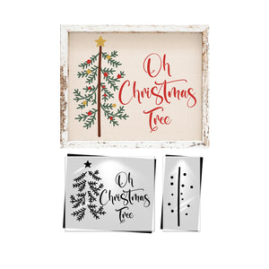 Oh Christmas Tree Stencil-Christmas-Essential Stencil