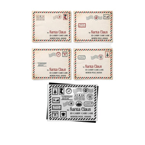 Christmas Postage to Santa Stencil-Christmas-Essential Stencil