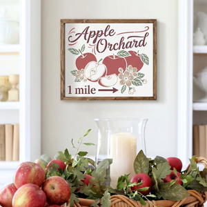 Apple Orchard Stencil