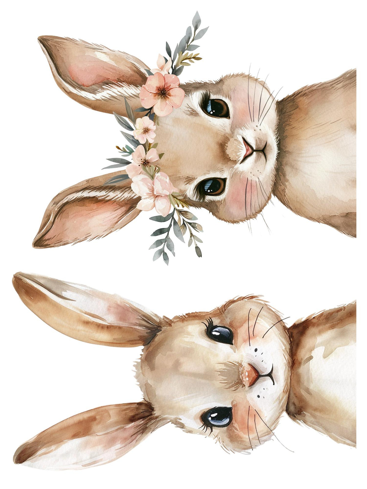 How To Copy Rabbit Imageurl Bunny Portraits Rub-on Transfer - Essential Stencil