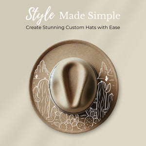 Melissa Miller's Hat Stencil BUNDLE-Hat Stencil-Essential Stencil