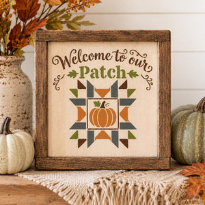 Pumpkin Patch Stencil Set-Fall-Essential Stencil