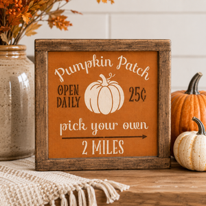Pumpkin Patch Stencil Set