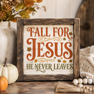 Fall for Jesus Mini Stencil Set-Fall-Essential Stencil