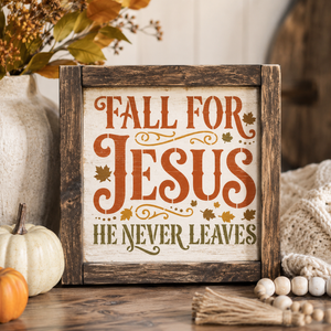 Fall for Jesus Mini Stencil Set