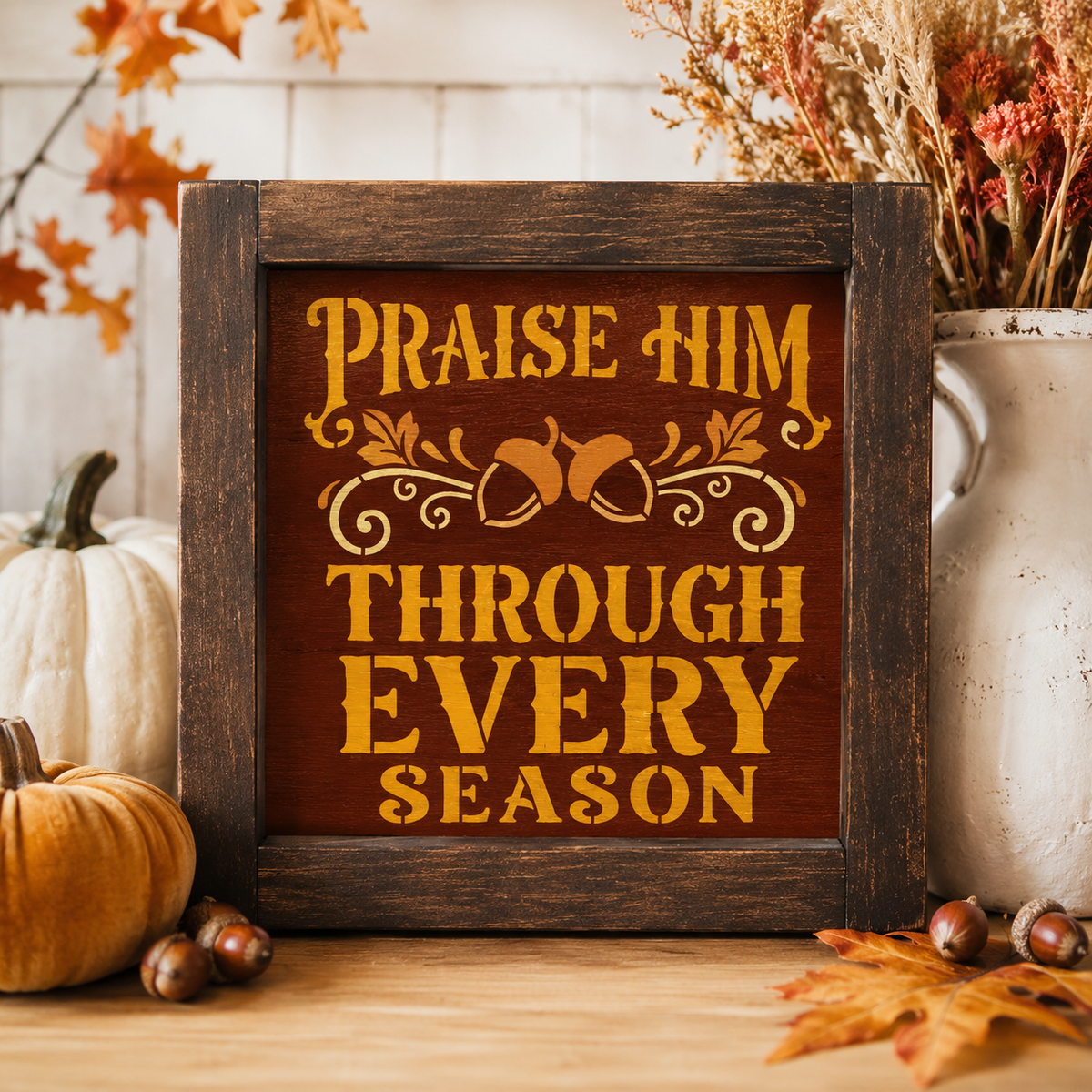 Fall for Jesus Mini Stencil Set