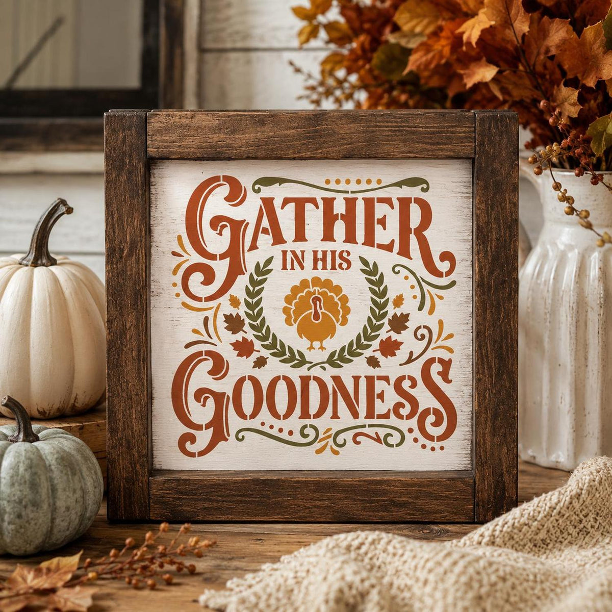 Fall for Jesus Mini Stencil Set-Fall-Essential Stencil