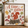 A Time to Gather Stencil