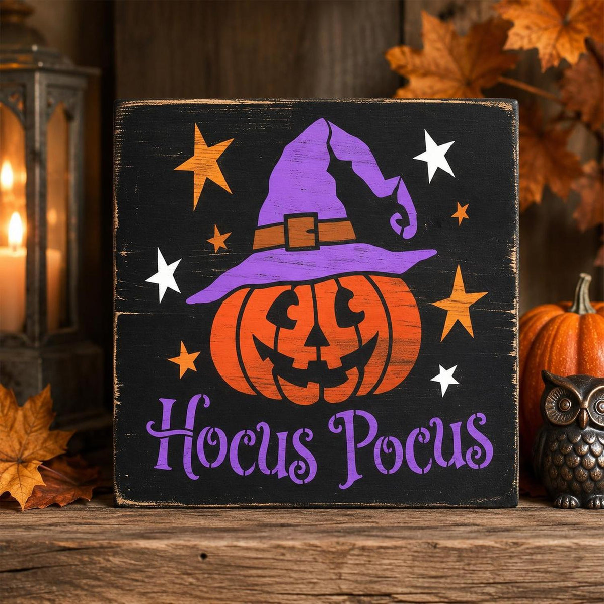 Primitive Halloween Stencil Set-Halloween-Essential Stencil