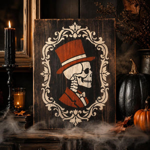 Skeleton Portraits Stencil Set-Halloween-Essential Stencil