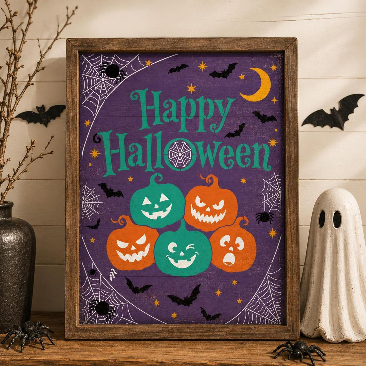 Happy Halloween Stencil-Halloween-Essential Stencil