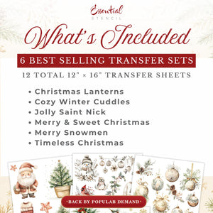 Christmas Restock Transfer Bundle-Christmas-Essential Stencil